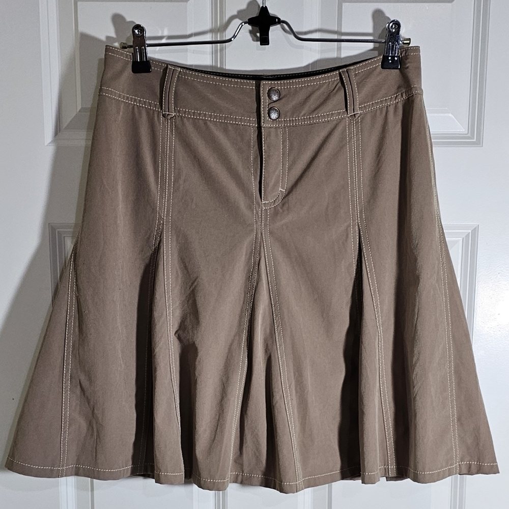 Athleta - Brown A-Line Utility Skort